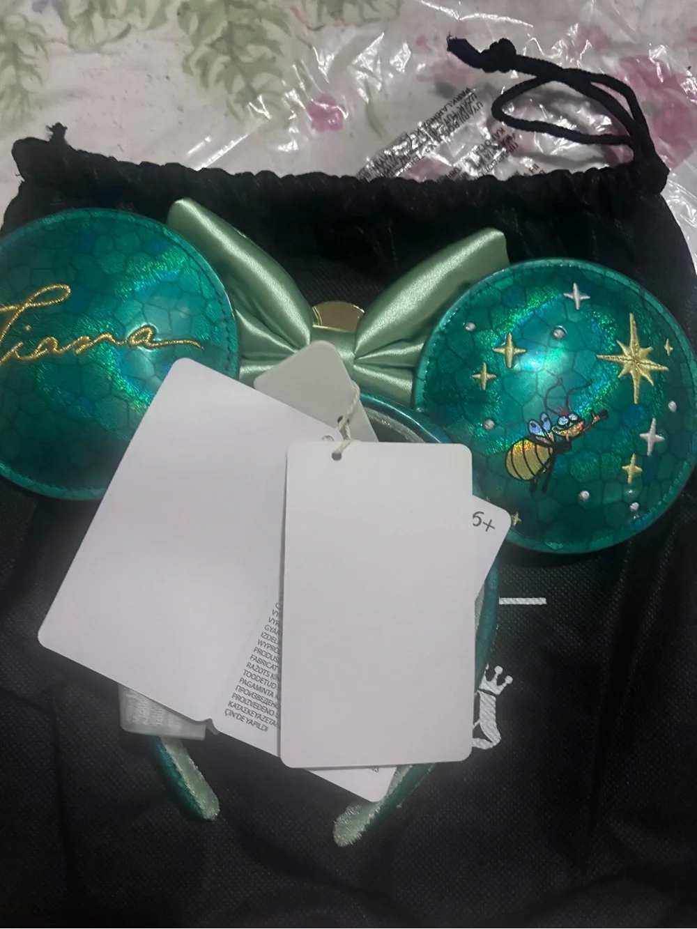 Loungefly Stained Glass Tiana Ears